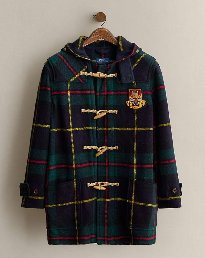2019 Plaid Duffel Coat - Size M