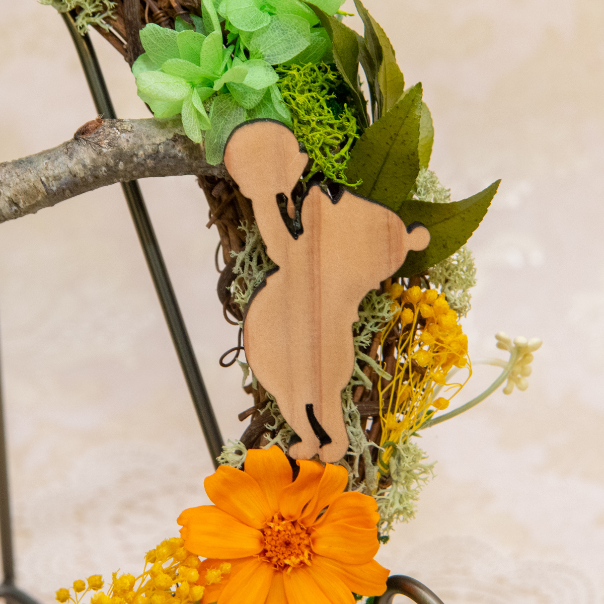 ほっこりナチュラルなリース型のディズニー母の日ギフト！イイハナ