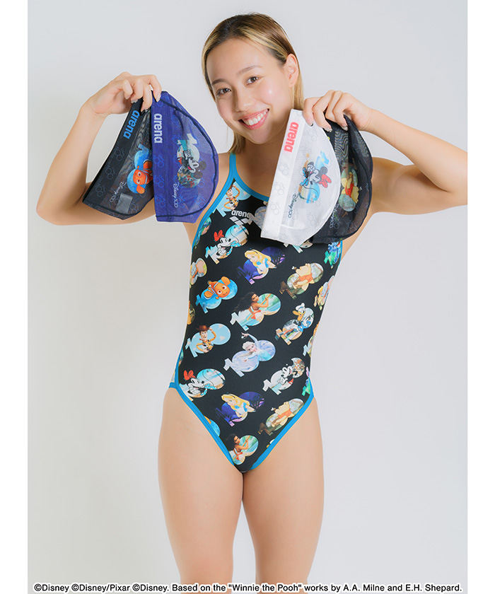 ミッキーやウッディたちの水着・メッシュキャップ・プルーフバッグ