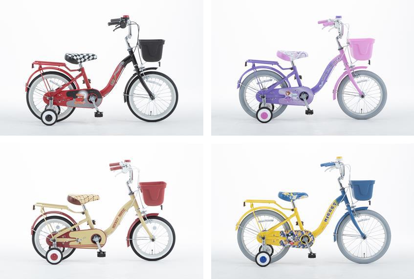ミッキーやソフィアデザインのキッズ向け自転車！カインズ「ディズニー