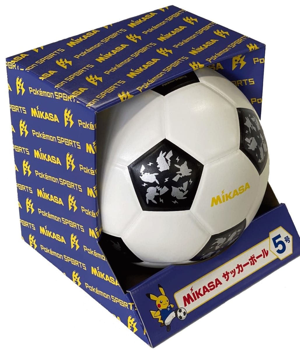 MIKASA サッカーボール 5号 ピカチュウ ピカチュウ柄の球技用ボール