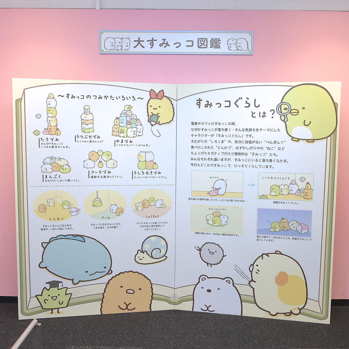 すみっコ＆みにっコを大解剖！「すみっコぐらし展～5周年でもここが