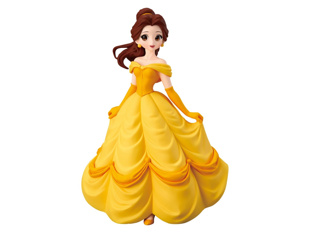 クリスタルのように瞳が輝くディズニープリンセス「ベル
