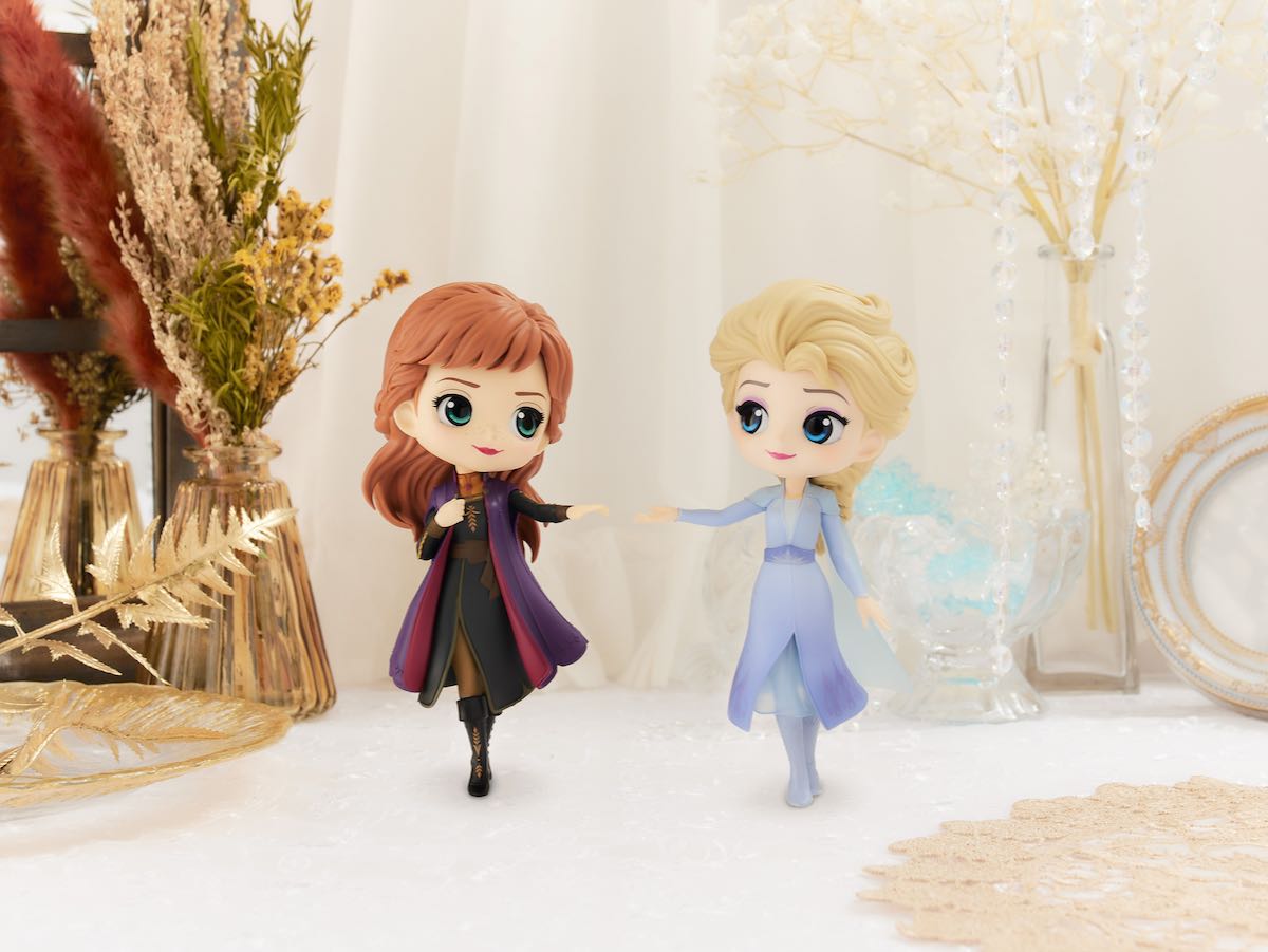 並べて飾りたいエルサとアナ！バンプレスト「Q posket Disney