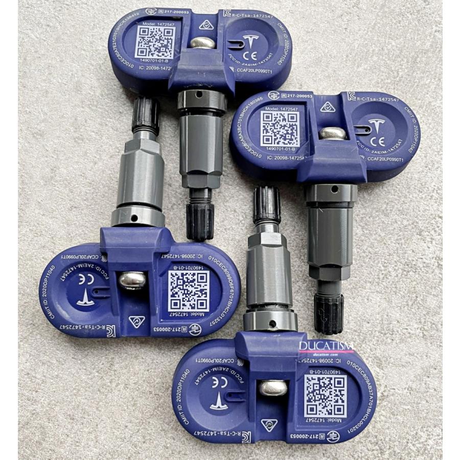 空気圧センサー テスラモデル3 モデルY Bluetoothタイプ4個セット