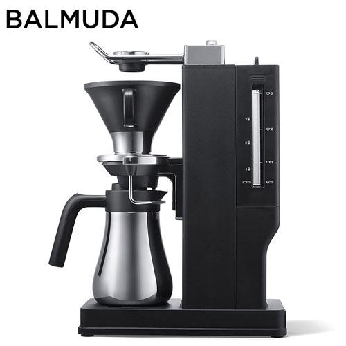 バルミューダ コーヒーメーカー The Brew 3杯用 ブラック K06A-BK: OA