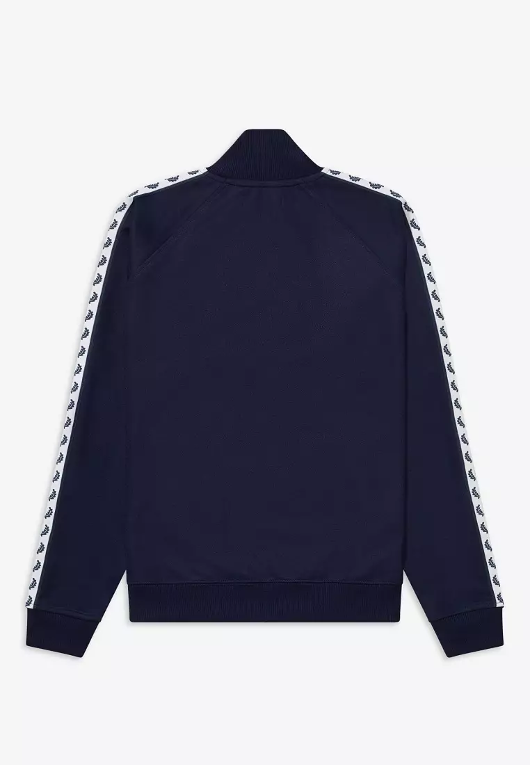 Buy Fred Perry Fred Perry J6231 Taped Track Jacket (Carbon Blue