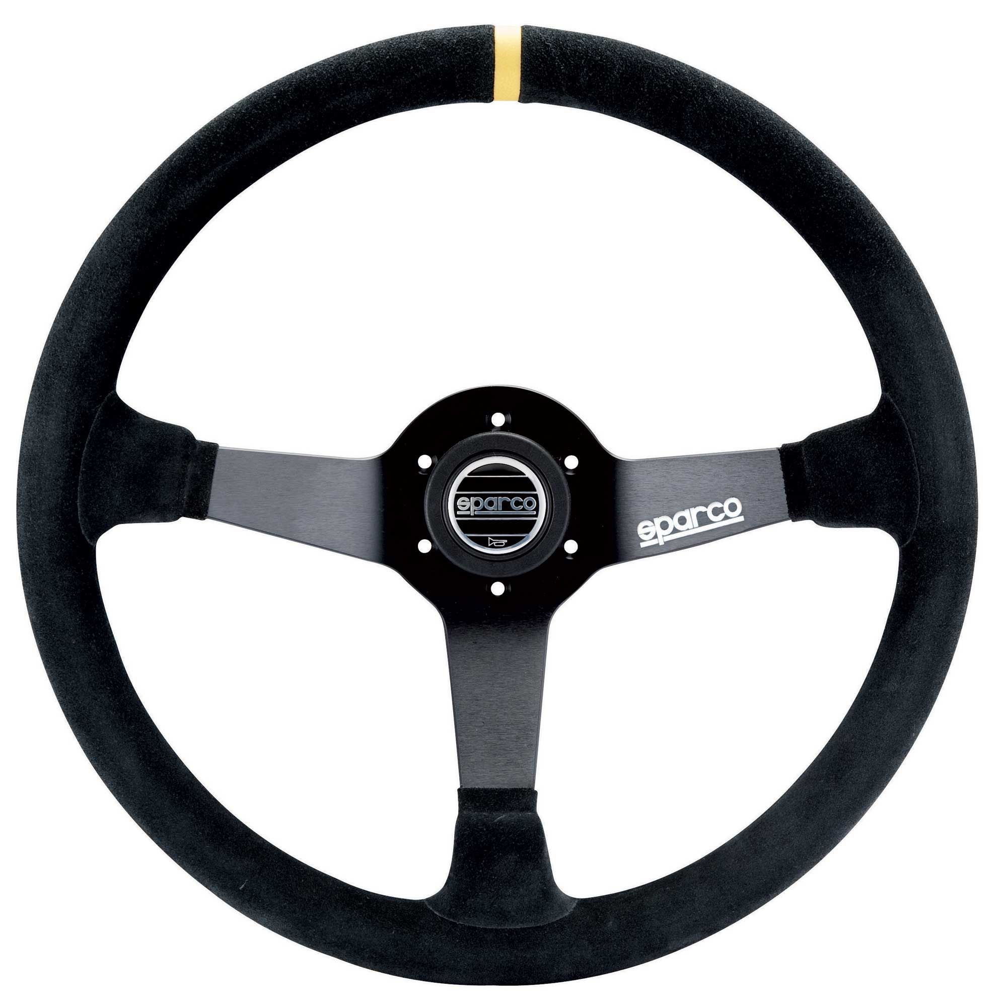 Sparco 368 Steering Wheel - Black Suede - 380mm - Shop