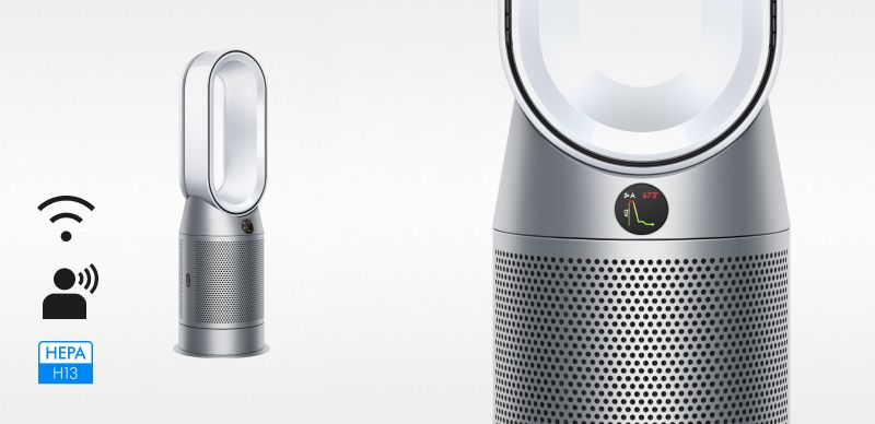 Refurbished Dyson Purifier Hot+Cool™ HP07 (White/Silver) | Dyson