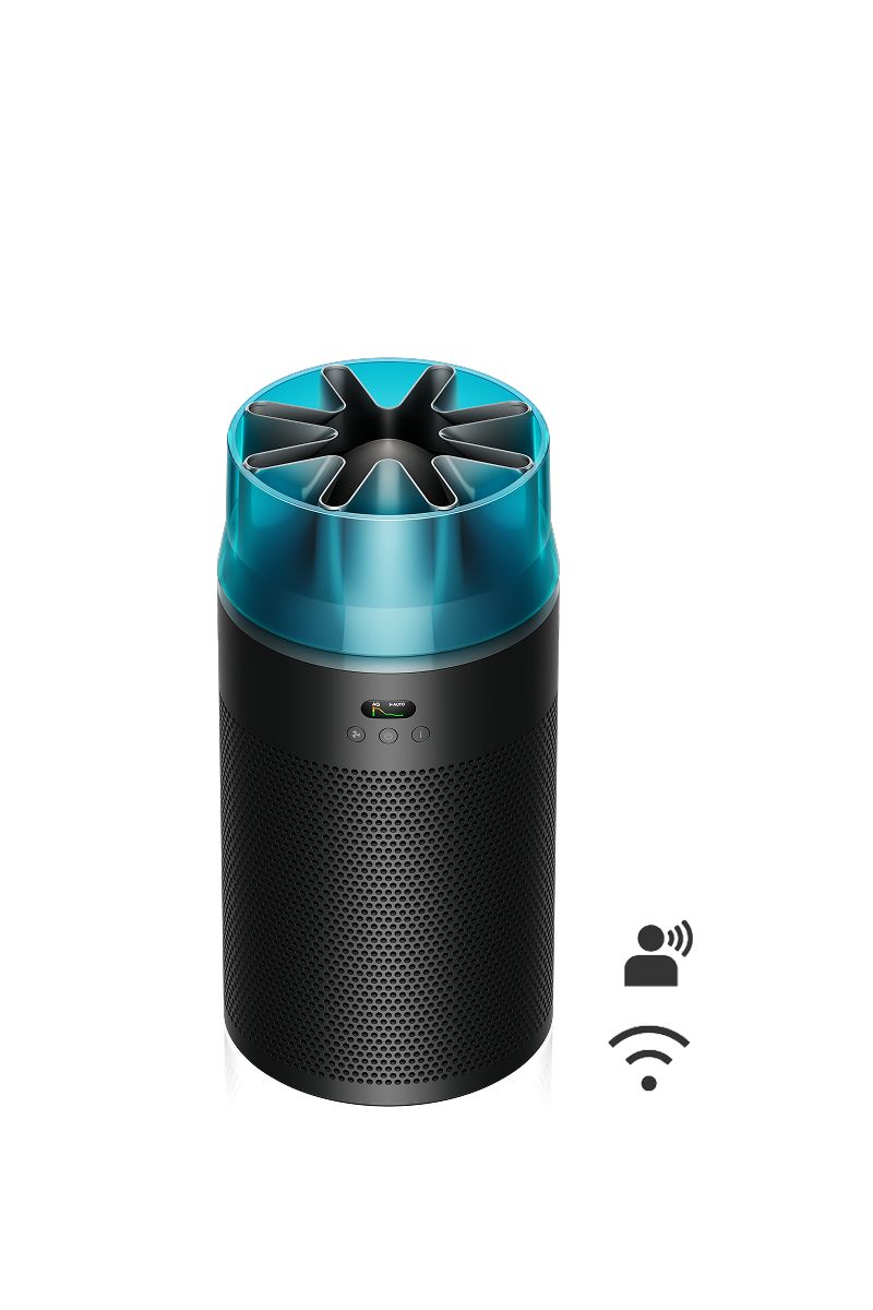 Dyson Hushjet™shizuka 空気清浄機 ブラック/ティール (SP01 BT