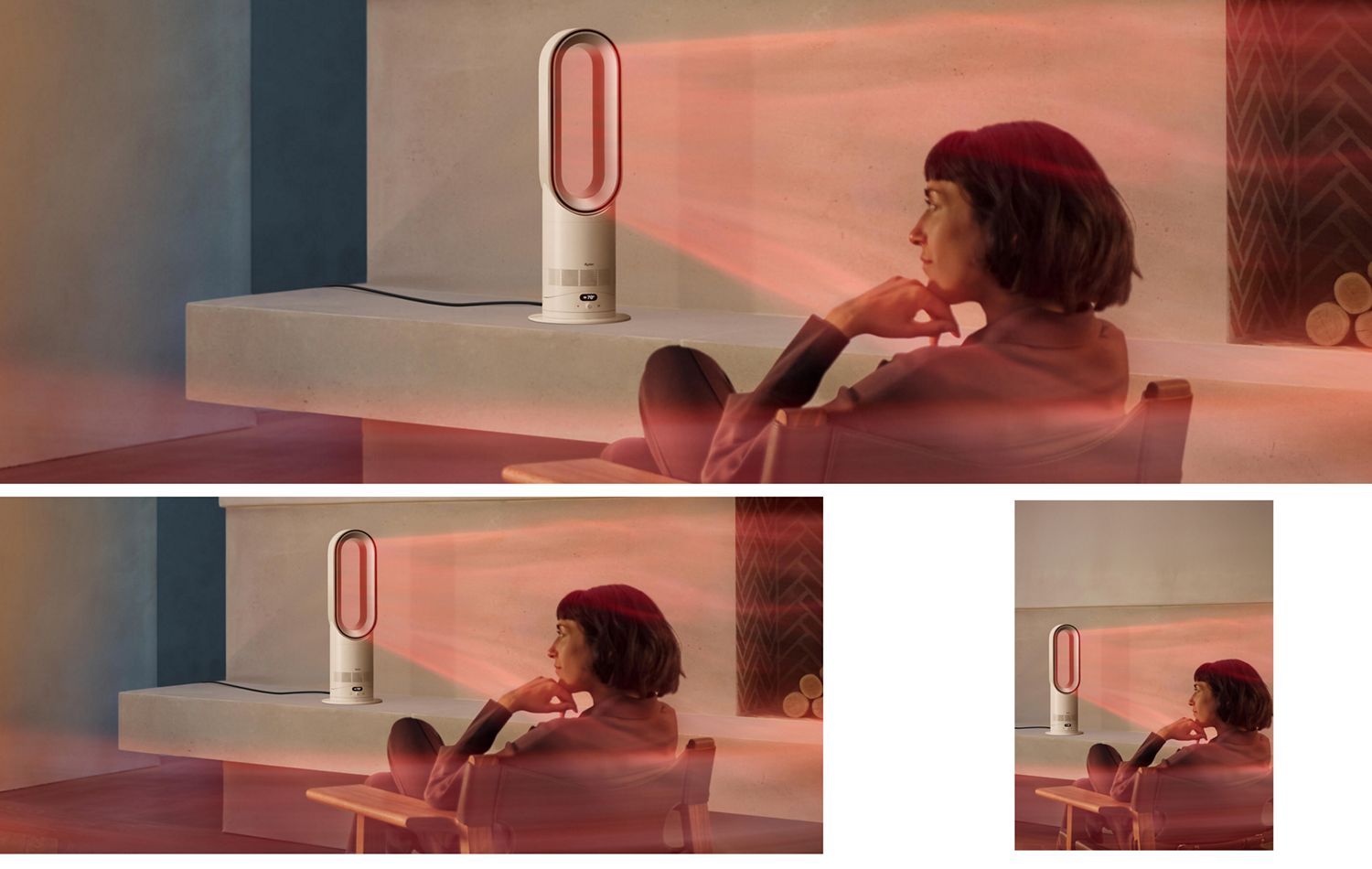 Dyson Hot+Cool™ HF1 Remote Link Pre-heat ファンヒーター | 空調家電