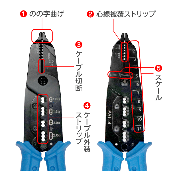 VVF用マルチストリッパー: |e431（いいしざい） ネットでかんたんe資材