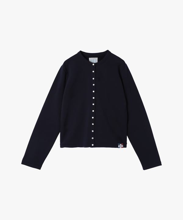 W agnes b.×HH LIFA Merino Cardigan Pressions ｜agnès b. FEMME