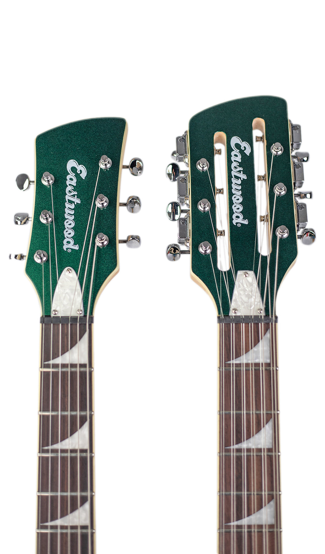 Eastwood Surfcaster 12/6 Electric Left-Hand Doubleneck Guitar