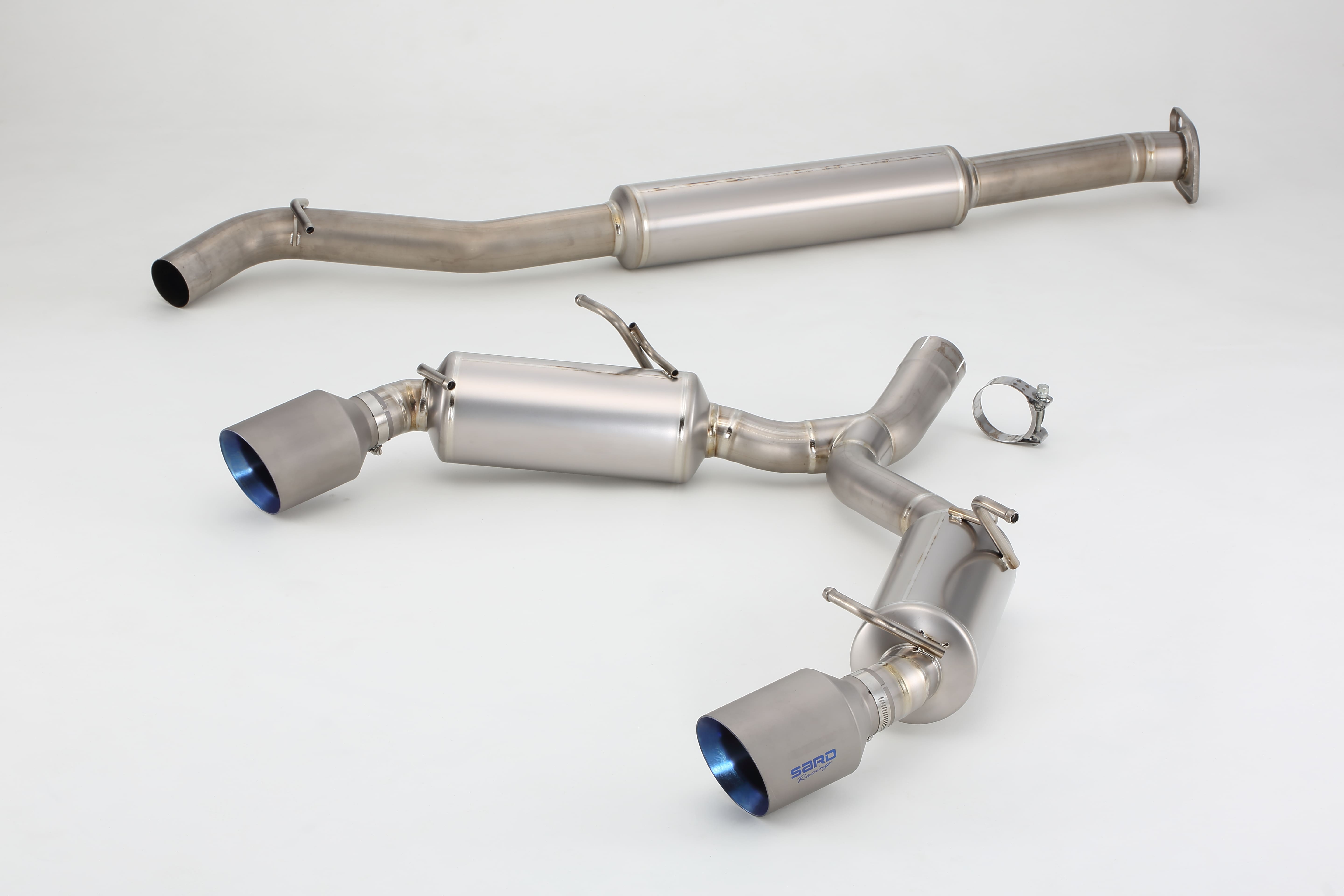 SARD Ti-Z FULL TITANIUM 2 Tips MUFFLER for GR 86/BRZ - Genuine