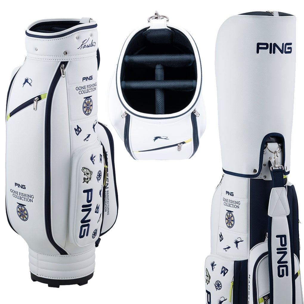 PING ピン キャディバッグ CB-N2505 ゴーンフィッシング 9.0型 5分割