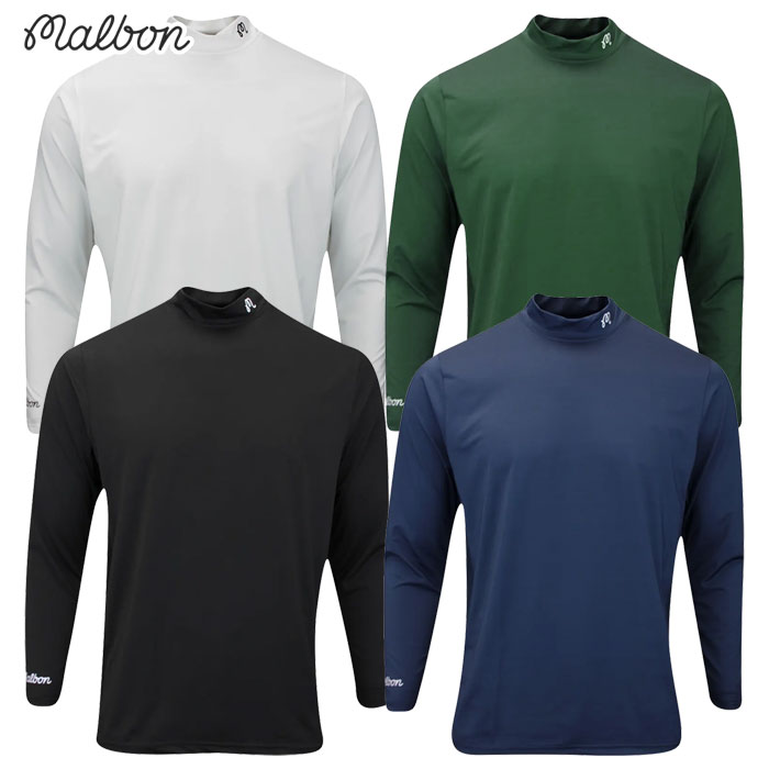 マルボン Malbon Golf 長袖シャツ Base Layer Evergreen Compression