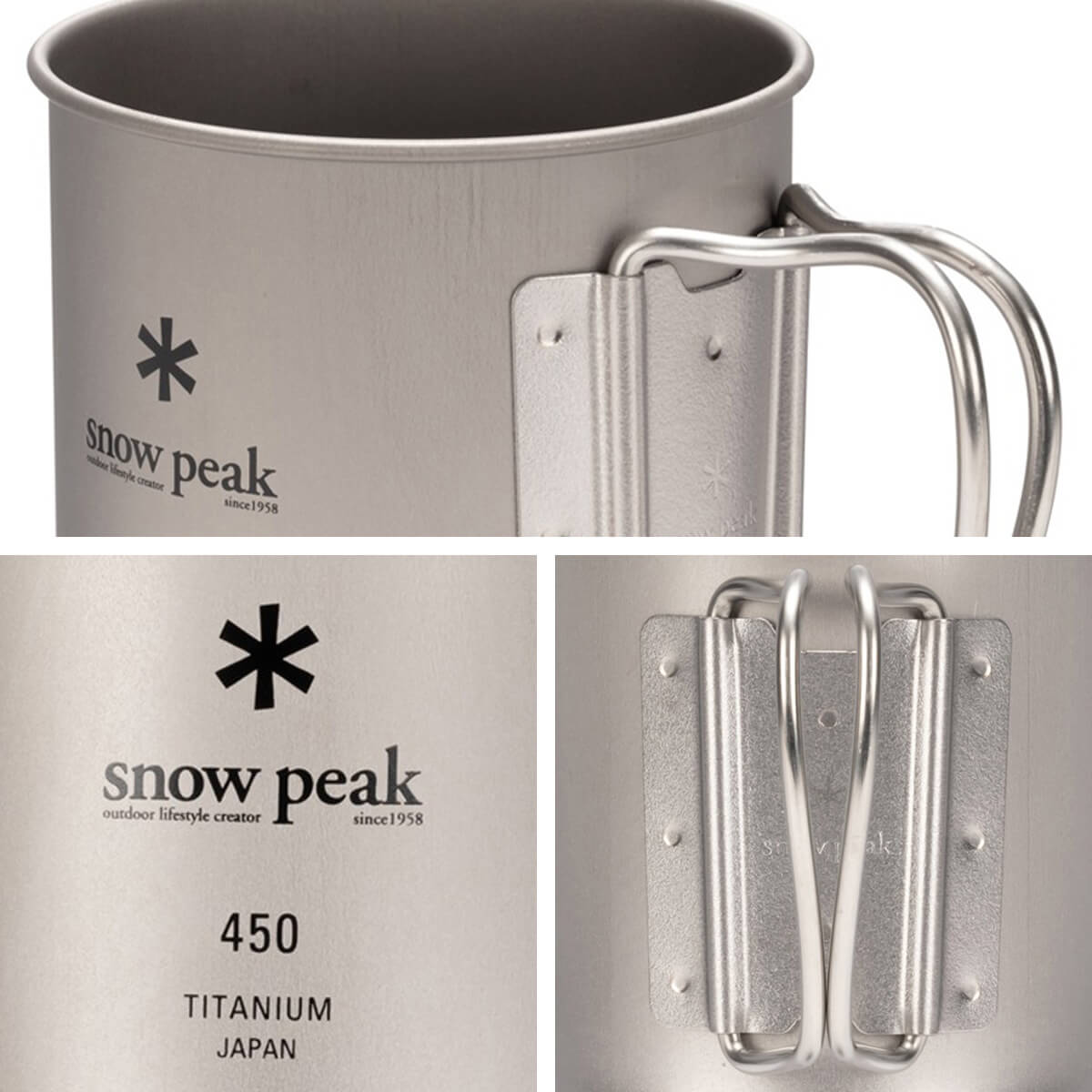 snow peak スノーピーク チタン シングルマグ 450: SUNDAY MOUNTAIN