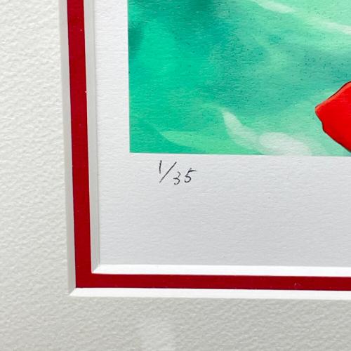 ART VIVANT(アールビバン) 珈琲貴族 水椿 版画｜トレファクONLINE