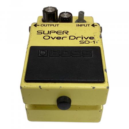 BOSS (ボス) オーバードライブ 1983年製 オペアンプ:艶有りJRC4558DD