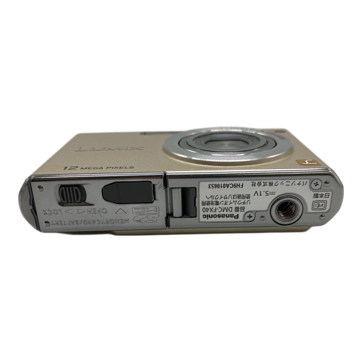 Panasonic (パナソニック) コンパクトデジタルカメラ LUMIX DMC-FX40