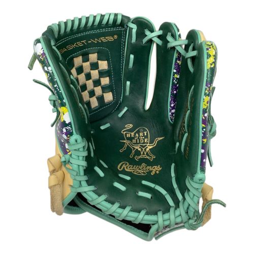 RAWLINGS (ローリングス) 軟式グローブ 11.75 ベージュ×ブルー HOH