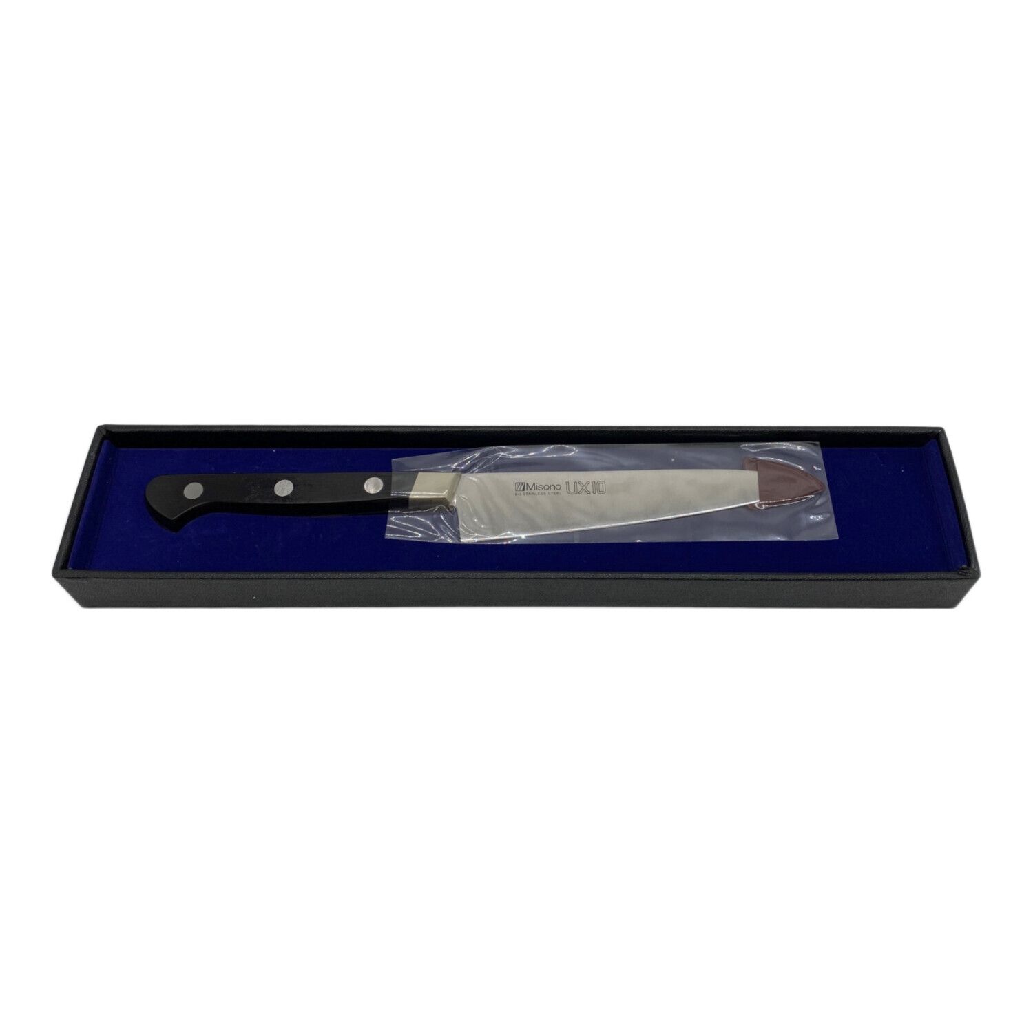 Misono (ミソノ) ペティナイフ ブラック UX10・13cm｜トレファクONLINE