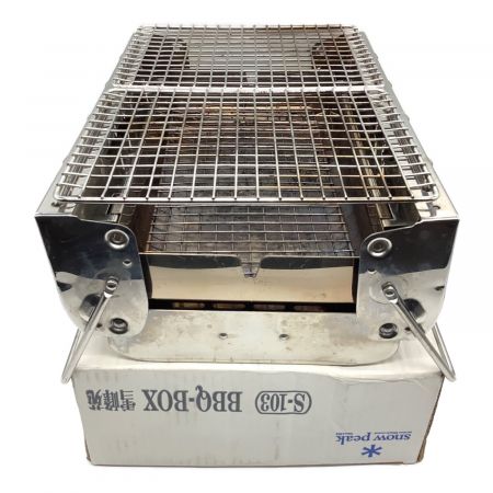 廃盤・激レア・未使用 バーベキュー ボックス スノーピーク peak 廃盤