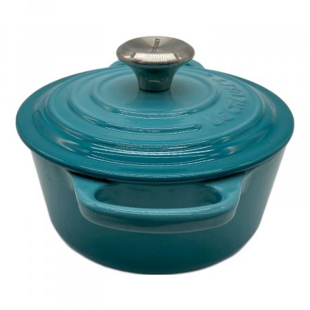 Le Creuset ルクルーゼ 両手鍋 24cm カリビアンブルー LE CREUSET