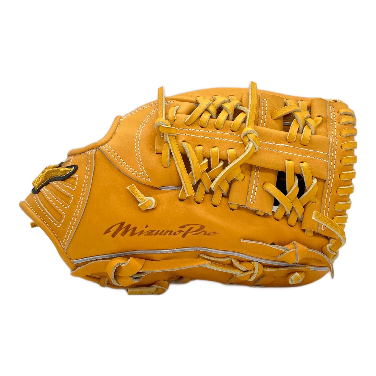 MIZUNO PRO (ミズノ プロ) 硬式グローブ SIZE 10 オレンジ 保存袋付き