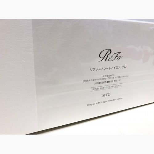 BEAUTY コスメ・美容 ReFa ストレートヘアアイロン ホワイト