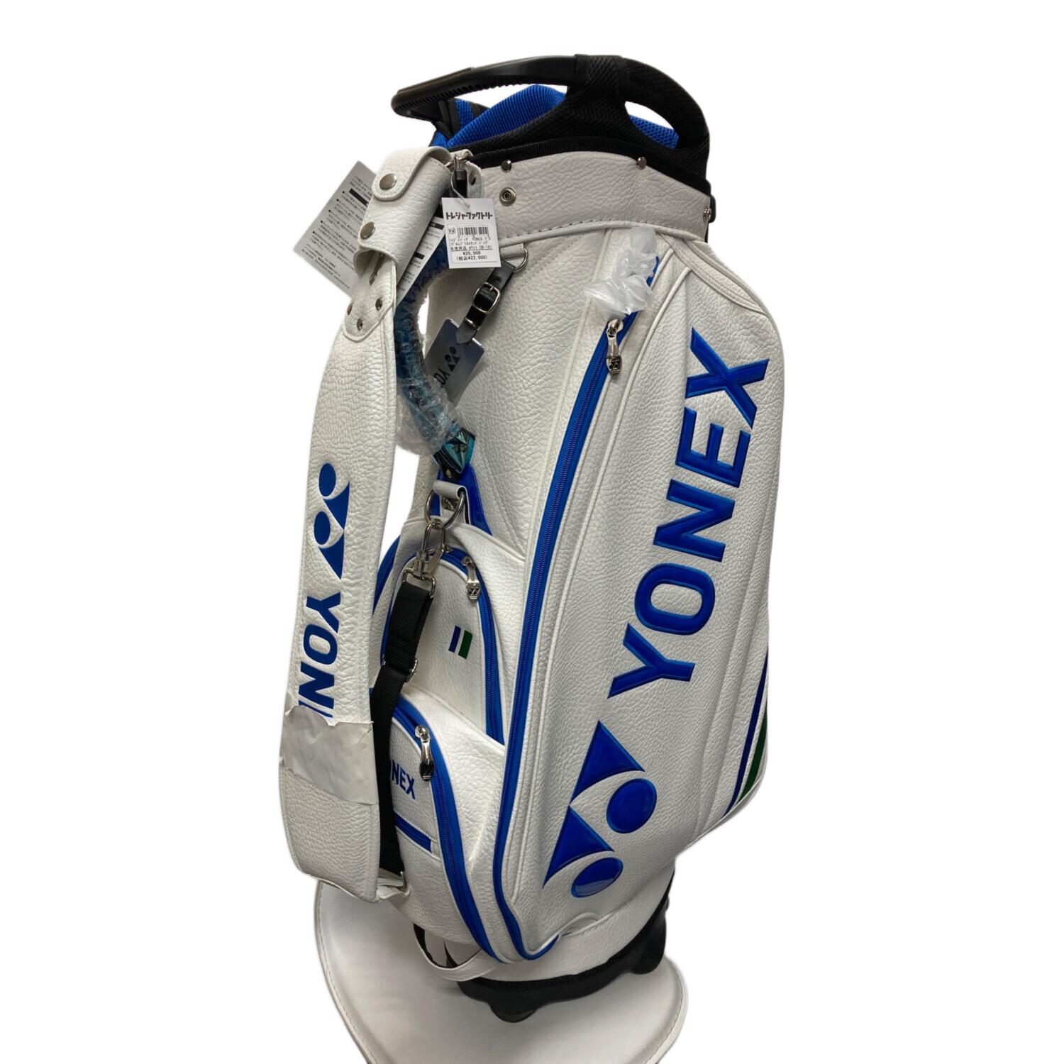 YONEX キャディバッグ ホワイト/ブルー YONEX ゴルフバッグ・キャディ
