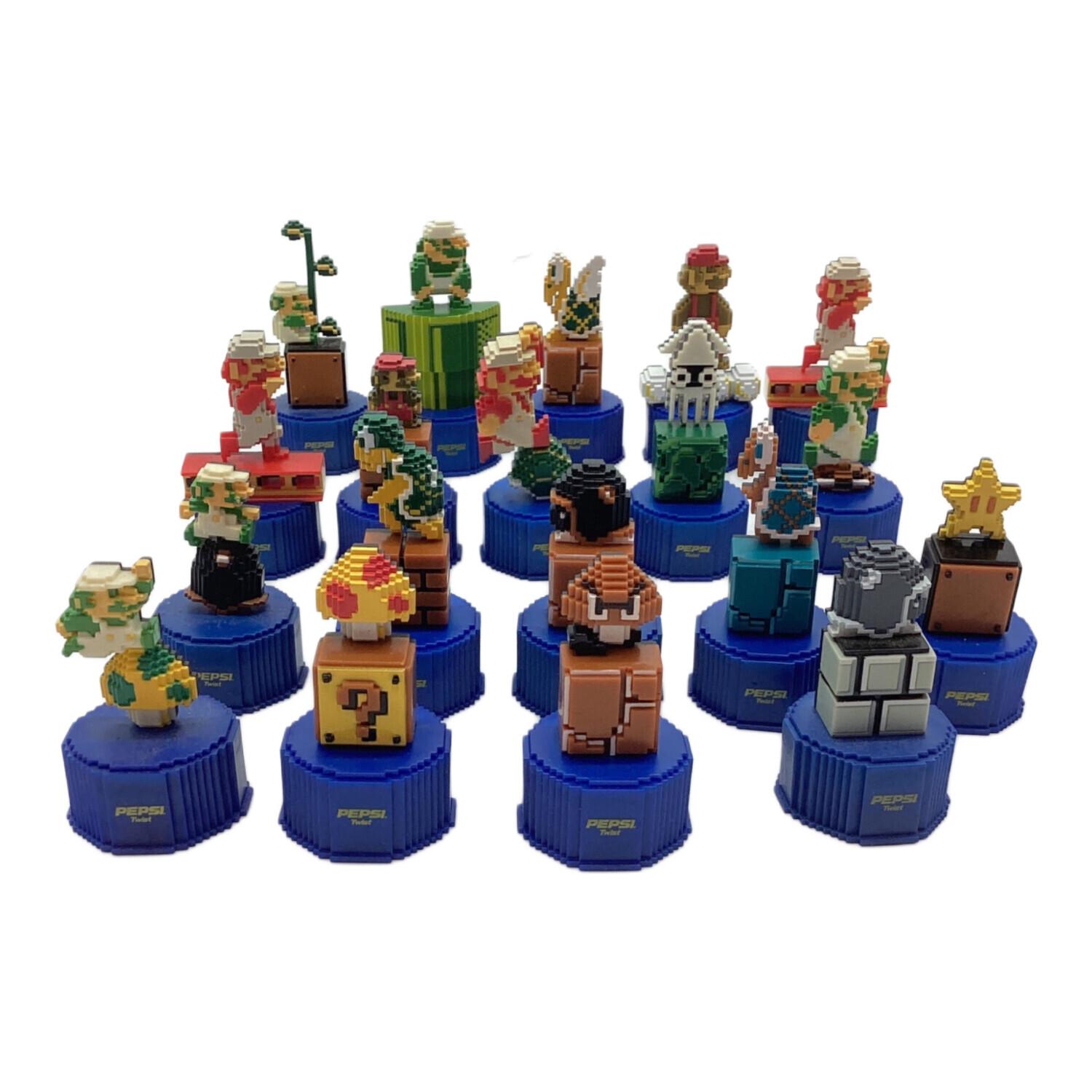 ペプシスーパーマリオボトルキャップ全30種類 コンプリート