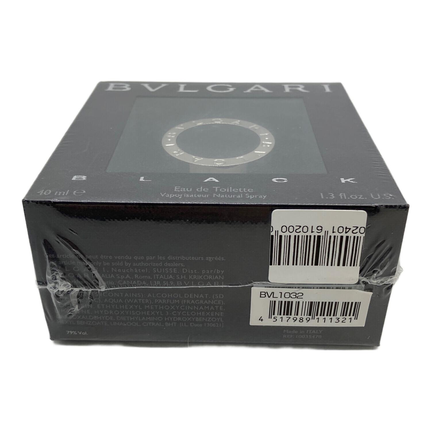 BVLGARI (ブルガリ) オードトワレ 40ml BLACK｜トレファクONLINE