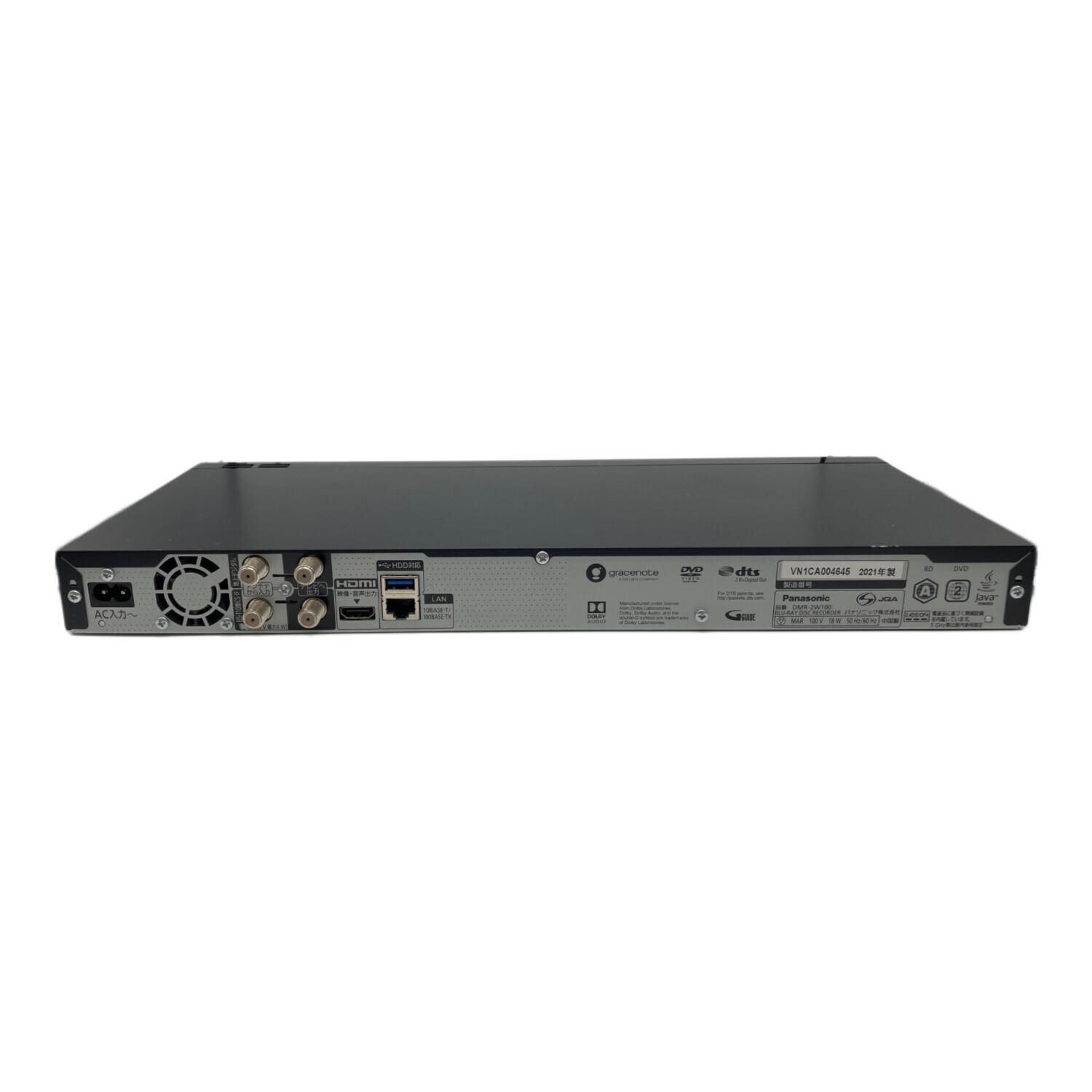 Panasonic (パナソニック) Blu-rayレコーダー DMR-2W100 2021年製 92
