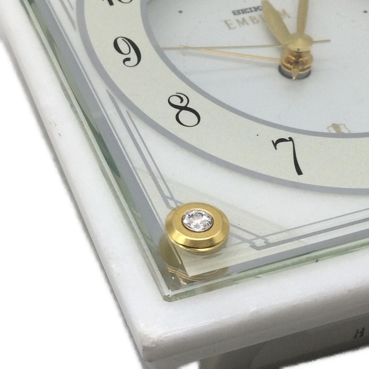 SEIKO (セイコー) エンブレム置時計 HR592W｜トレファクONLINE