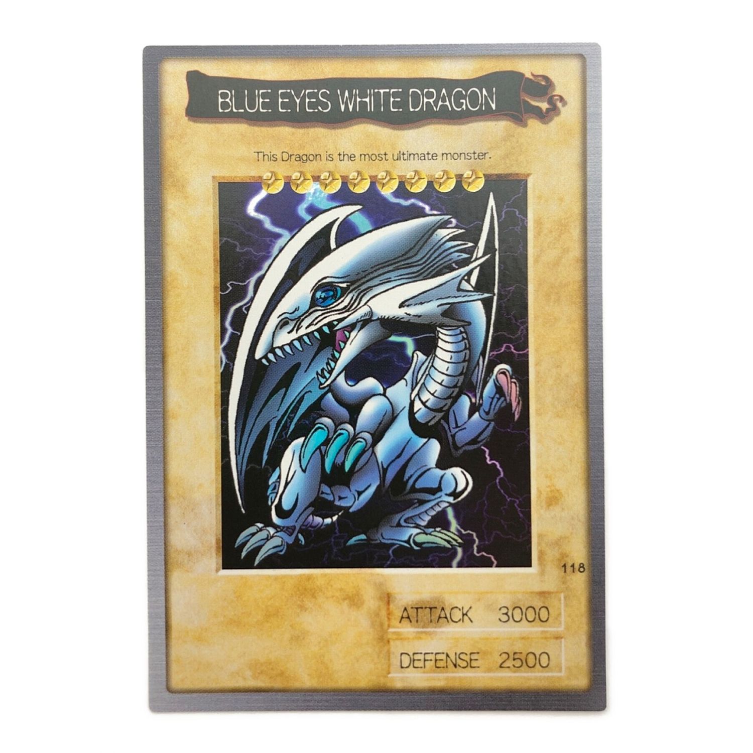 遊戯王 ブルーアイズホワイトドラゴン 青眼の白龍 レリーフ 遊戯王