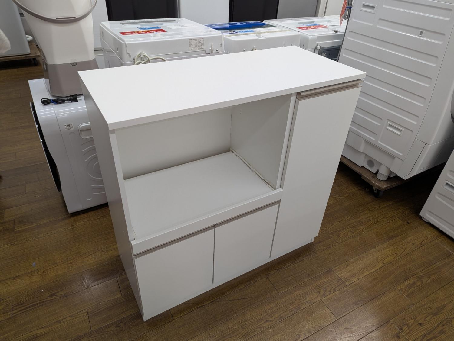 ニトリ レンジ台 フォルムN RE9090 WH｜トレファクONLINE