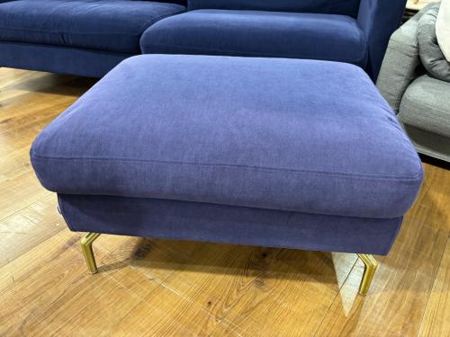 BoConcept (ボーコンセプト) ソファー ネイビー オットマン付 3人掛け