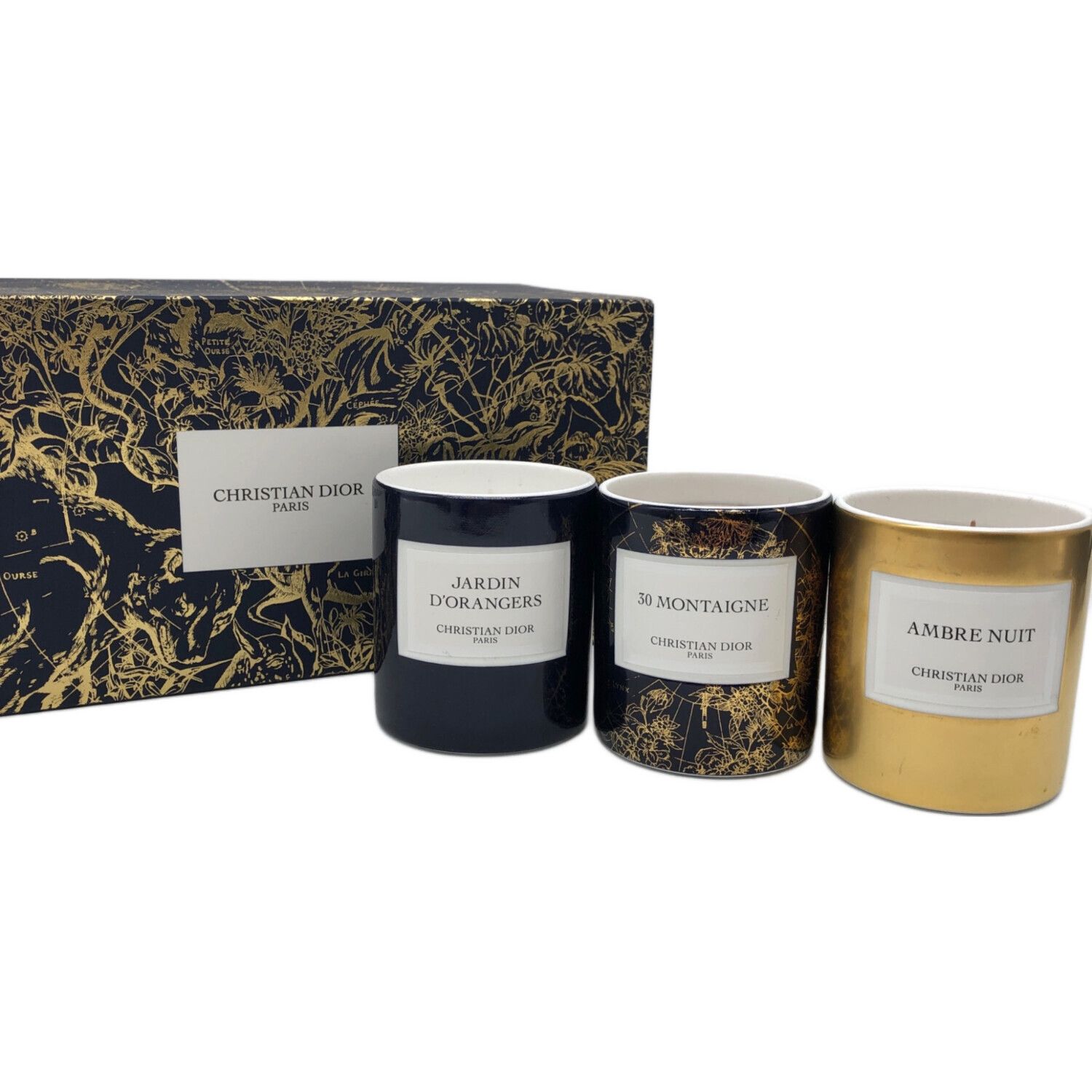 La Collection Privée Christian Dior Luxury Scented 3 Candle Set