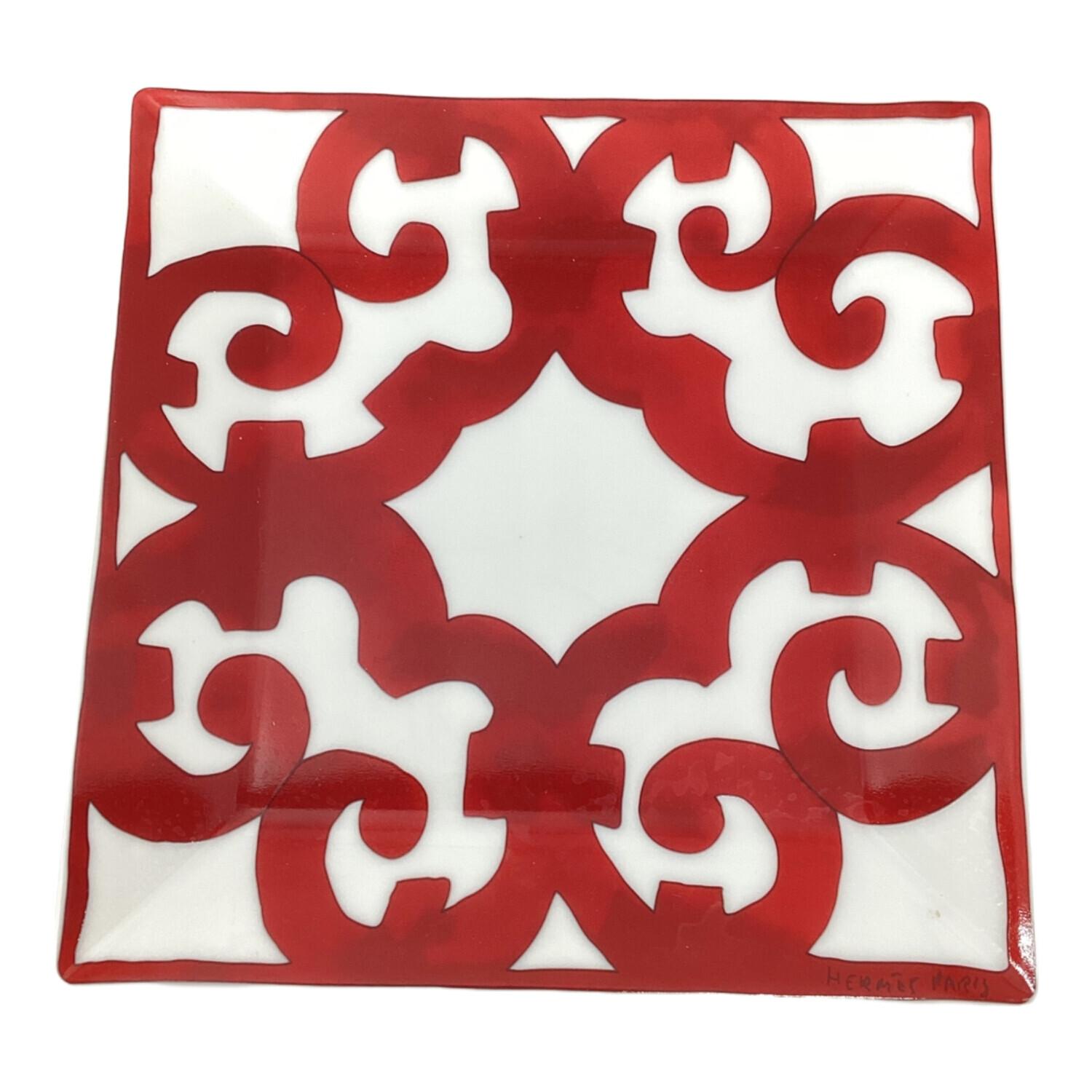 HERMES (エルメス) スクエアプレート 15㎝ ガダルキヴィール