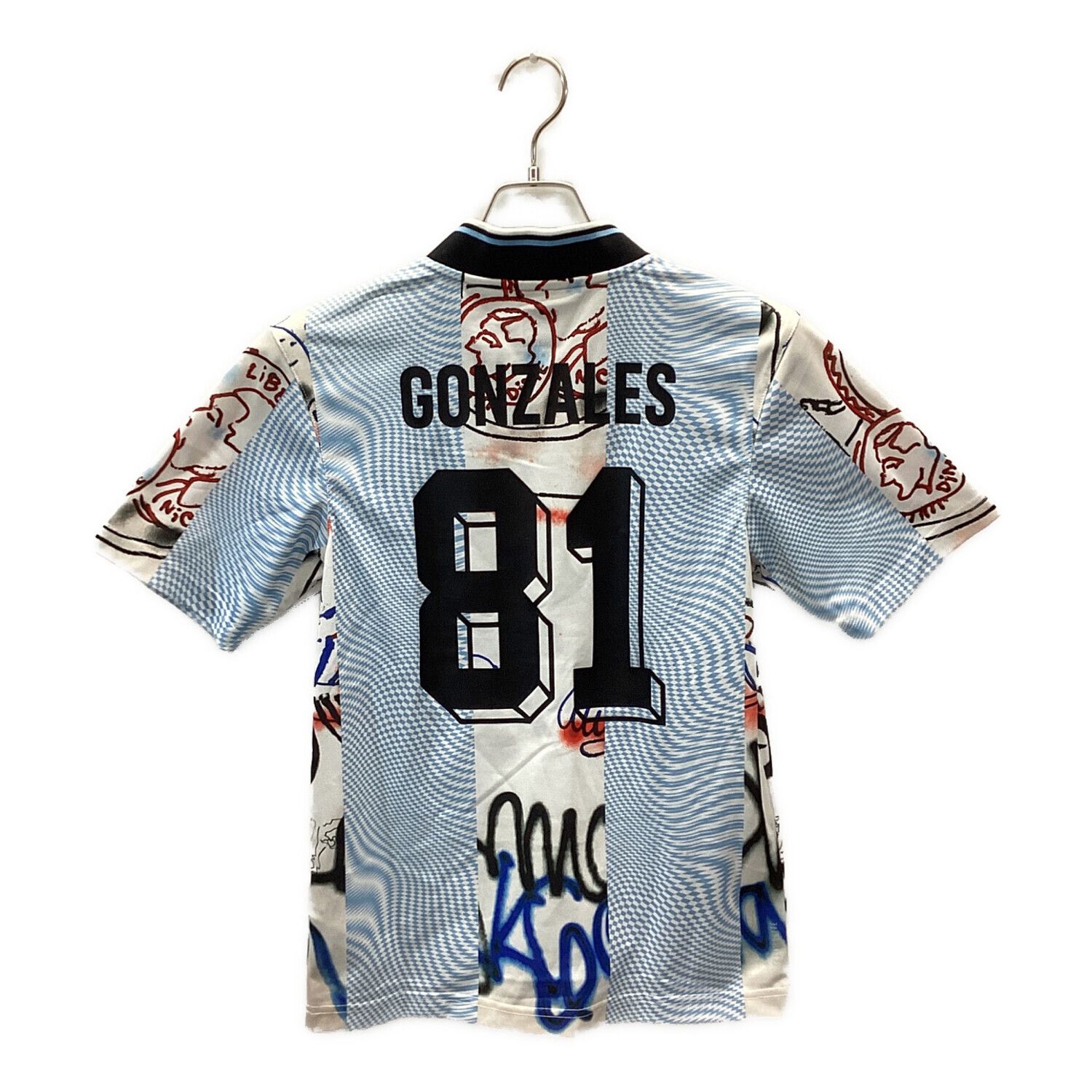 adidas (アディダス) サッカーユニフォーム SIZE XS スカイブルー
