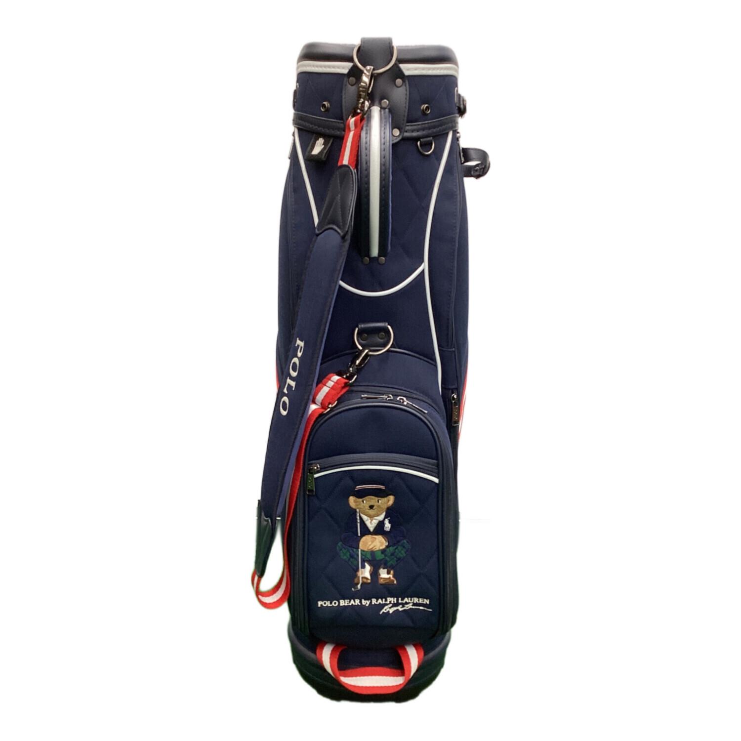 POLO GOLF (ポロ ゴルフ) キャディバッグ ネイビー ポロベア Poloベア