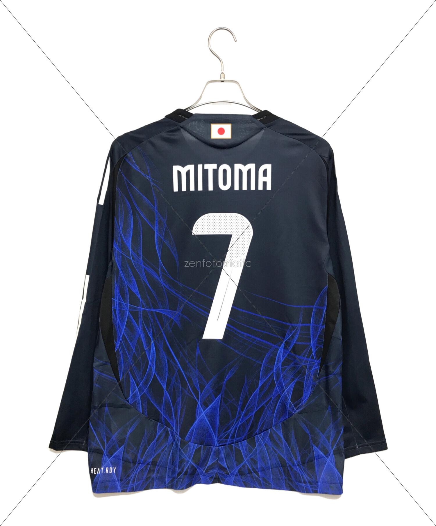 横浜FC#11KAZU選手モデル 長袖ユニフォーム 横浜FC 限定レアユニ 三浦