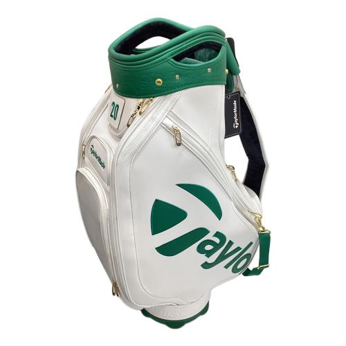 TaylorMade (テーラーメイド) キャディバッグ ホワイト×グリーン