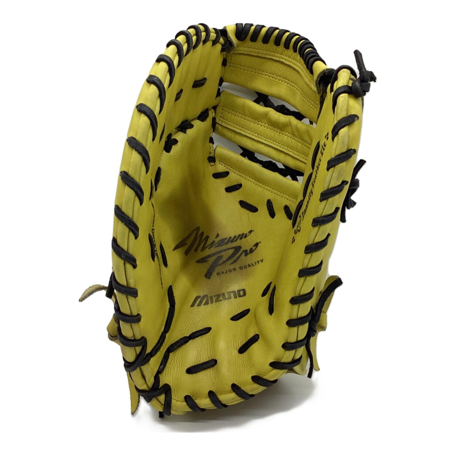 Mizuno プロフェッショナル イエロー グローブ 右投げ用 Mizuno