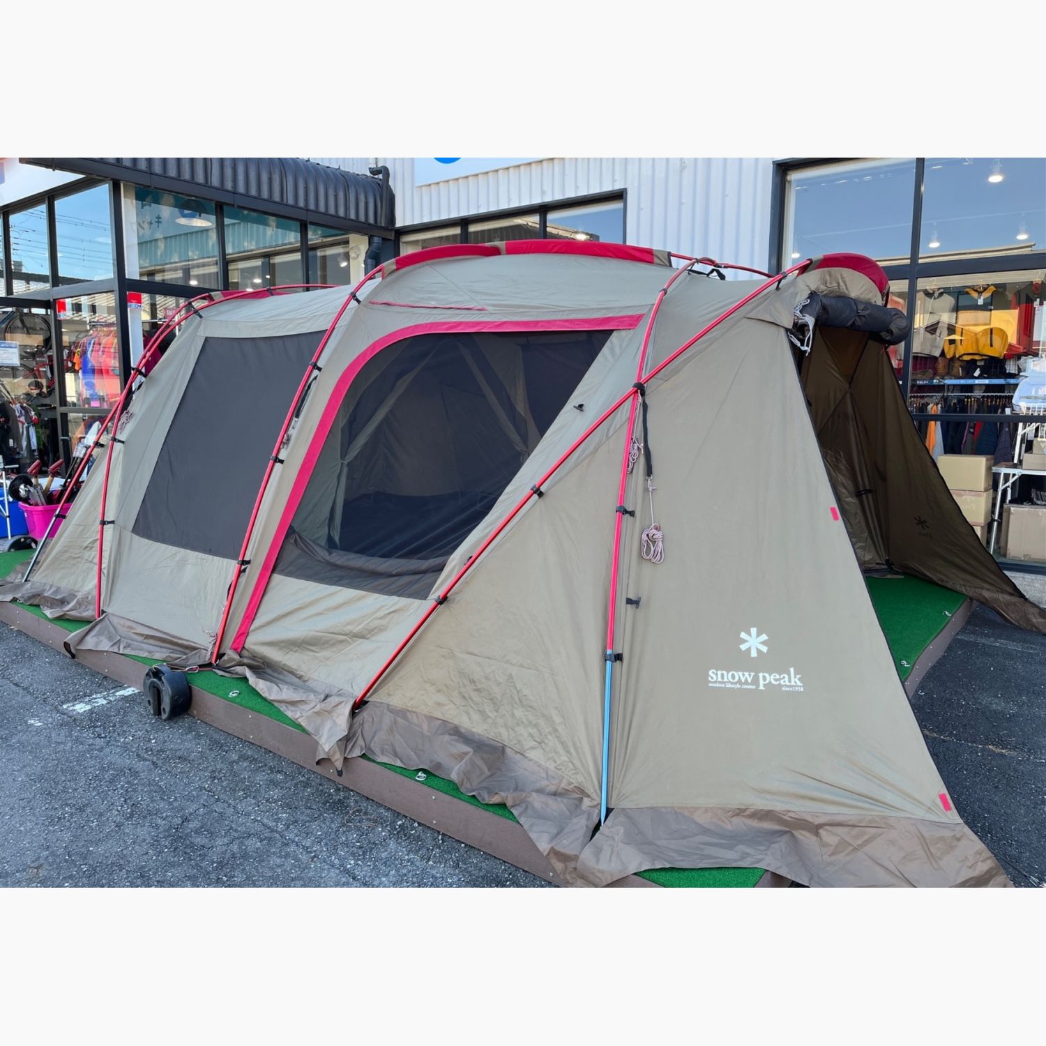 Peak FES-091 雪峰祭限定ランドロックpro.レッドフレームエディション