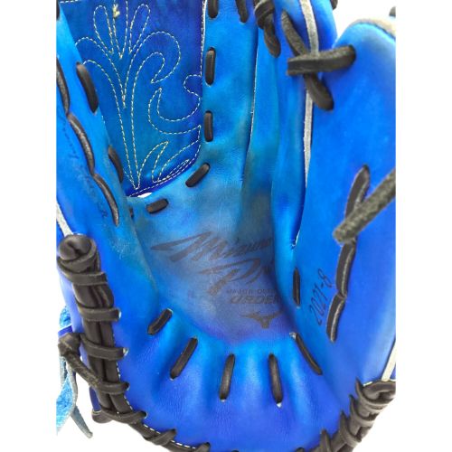 MIZUNO PRO (ミズノ プロ) 軟式グローブ SIZE 約28cm ブルー×ブラック