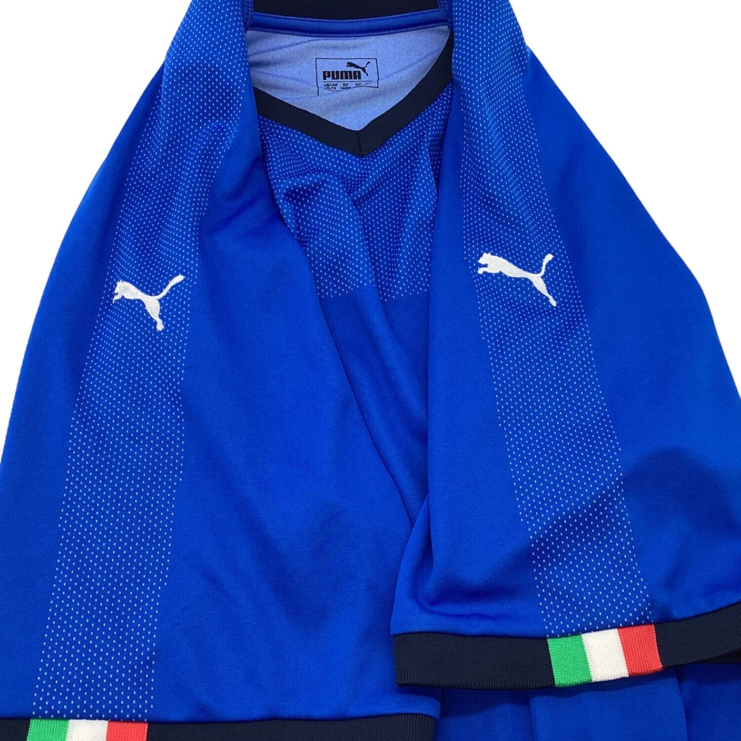 イタリア代表 サッカーユニフォーム メンズ SIZE XL ブルー PUMA 2018