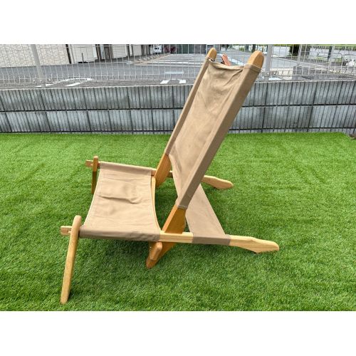 TSL CUB (ティエスエルカブ) アウトドアチェア ブラウン 帆布生地 木製